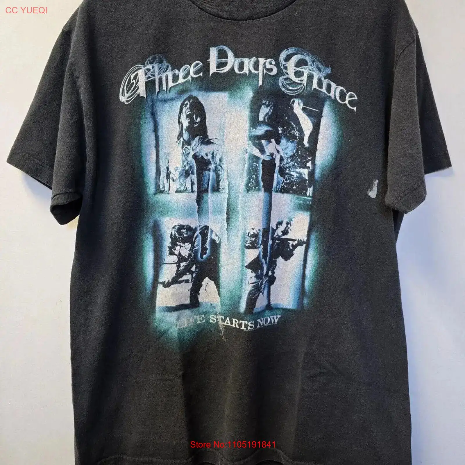 Men'S Fashion Now - 2010 Three Days Grace Tour camiseta