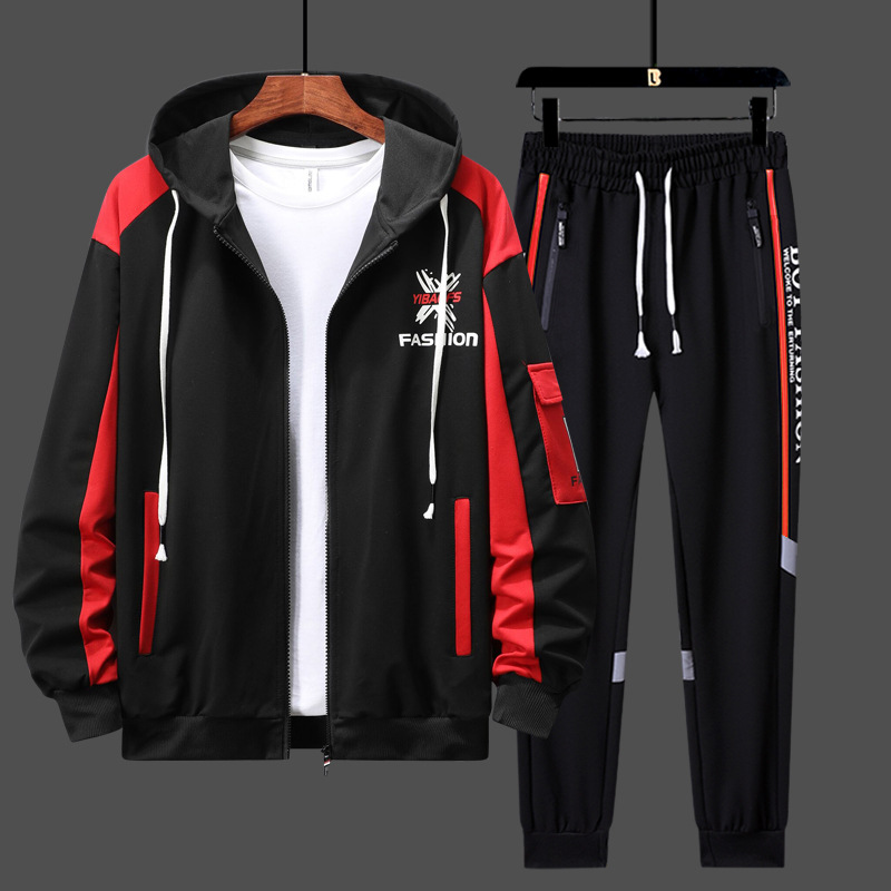 Knitted Cardigan Men - Conjunto Deportivo Informal para Hombre, Primavera/Otoño
