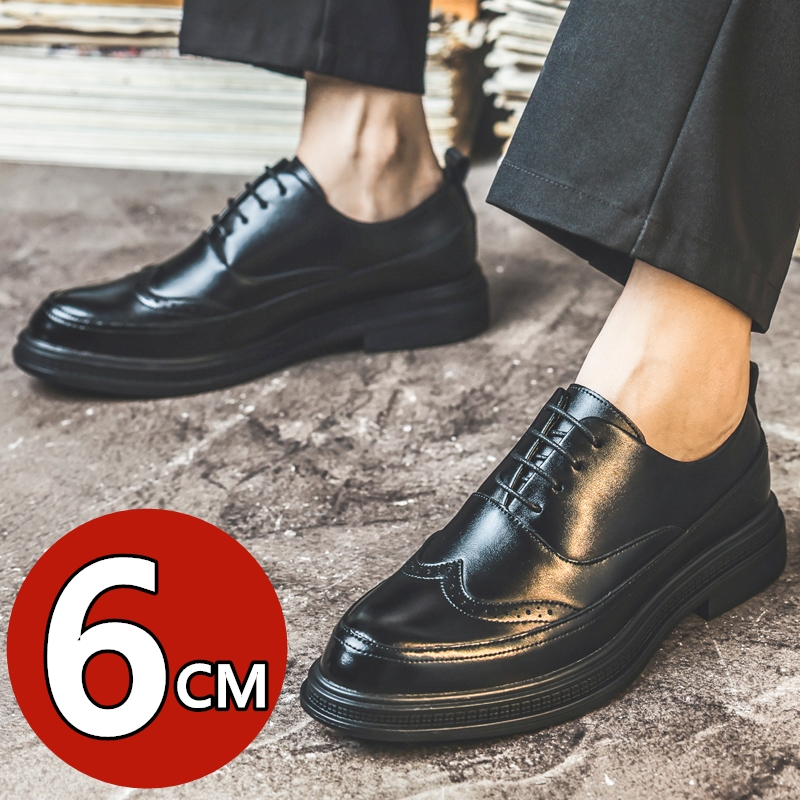 Oxford Shoes Brogue - Zapatos de Cuero para Hombre que