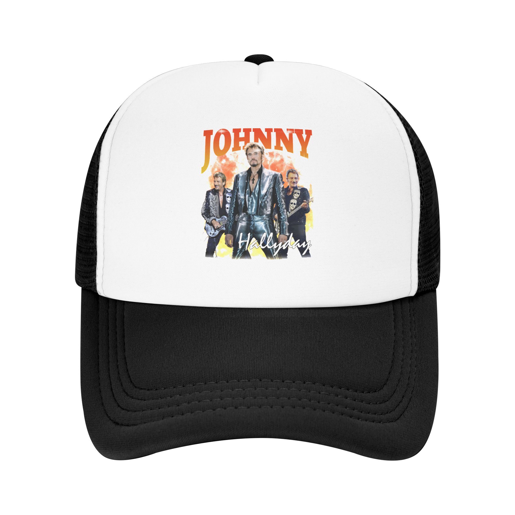 Trucker Hat Cap - Gorra de Béisbol Johnny Hallyday para