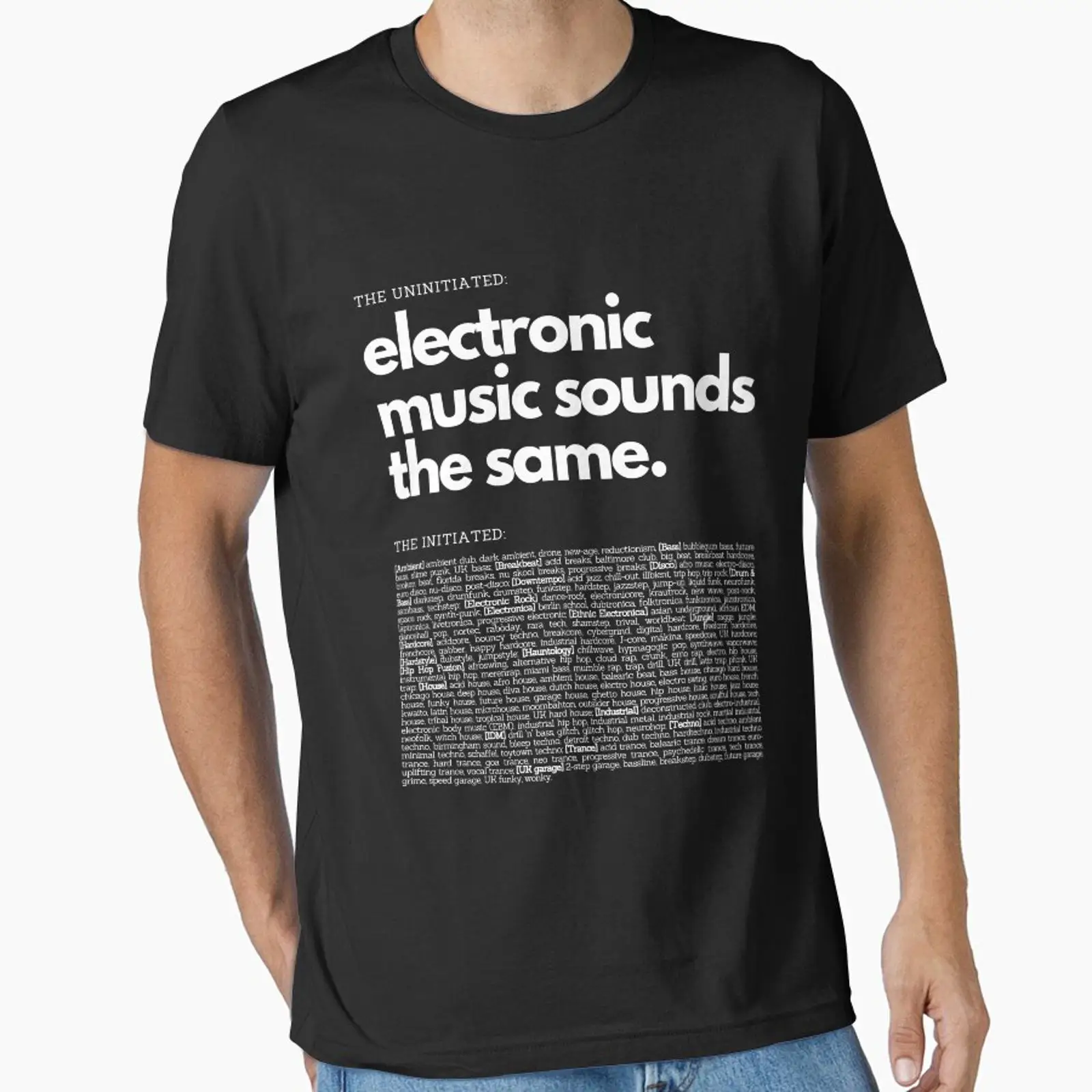 Men'S Fashion Genres - Género de música electrónica Funny Techno