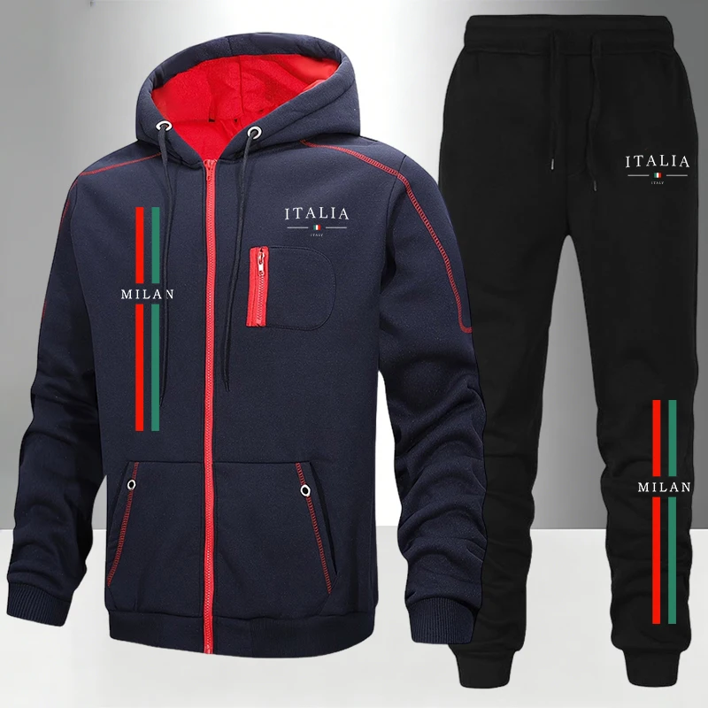 Jogger Sweatpants Men - Conjunto Deportivo Informal para Hombre, Otoño