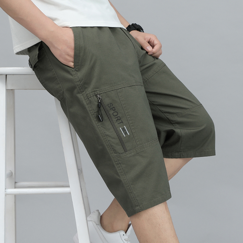 Jogger Sweatpants Men - Pantalones cortos tipo cargo para hombre,