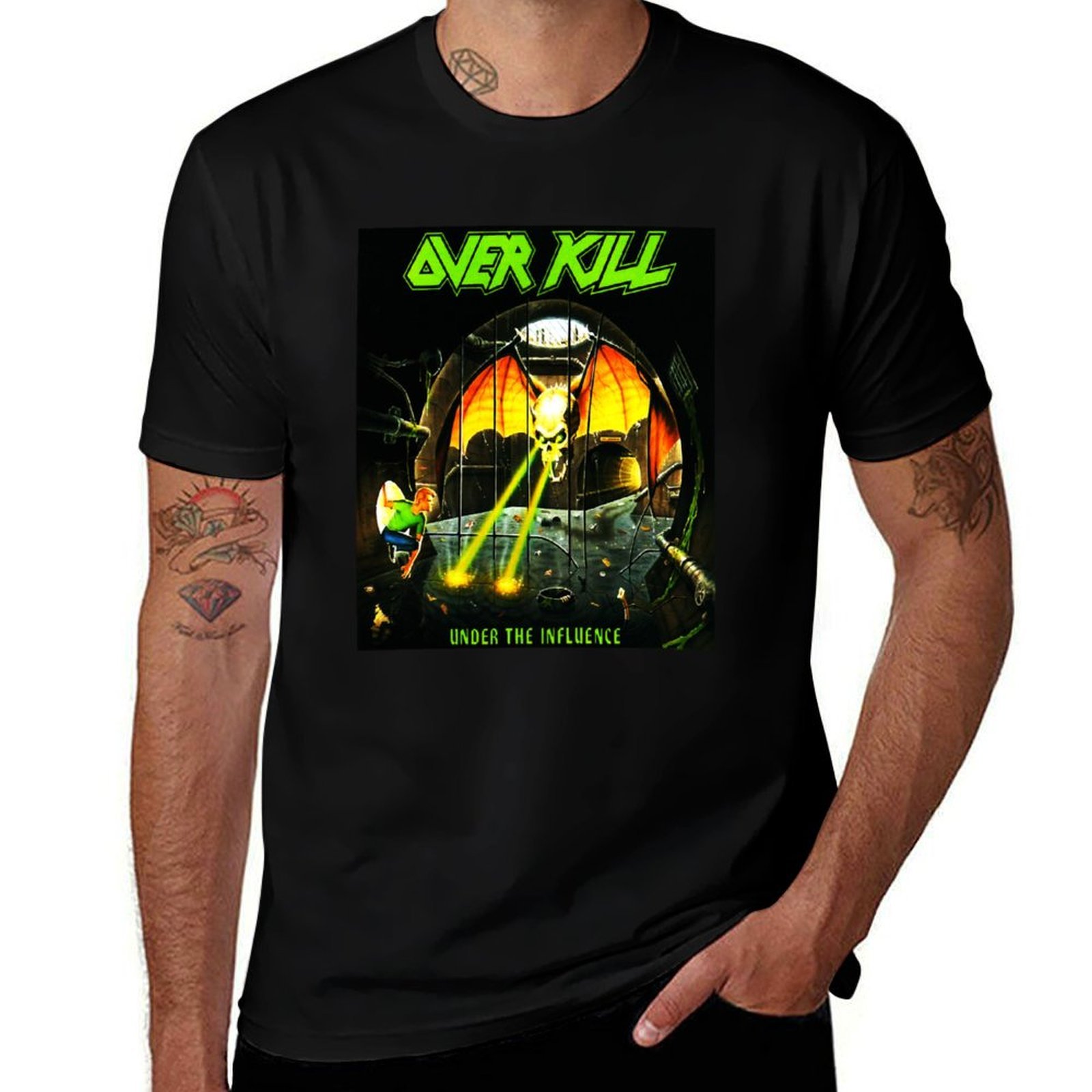 Men'S Fashion Genres - Camiseta de la banda Overkill, géneros