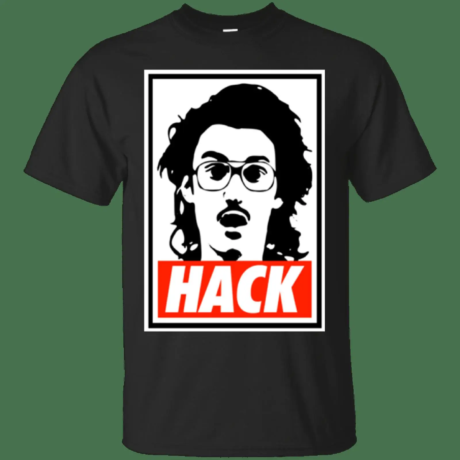 Mens Fashion Hacks - Camiseta Negra Talla Pequeña Estilo Vintage