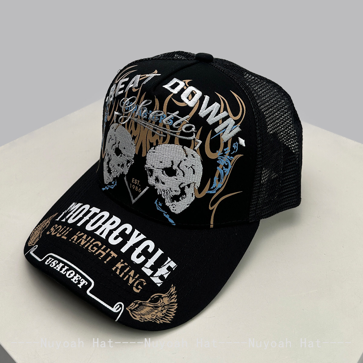 Trucker Hat Cap - Gorra Trucker de Copa Rígida con