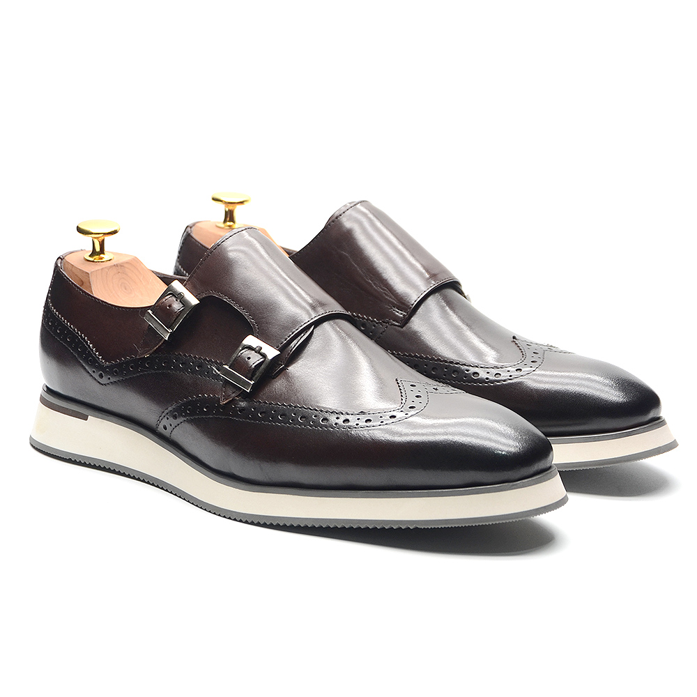 Oxford Shoes Brogue - Zapatos Oxford de Vestir Casuales de