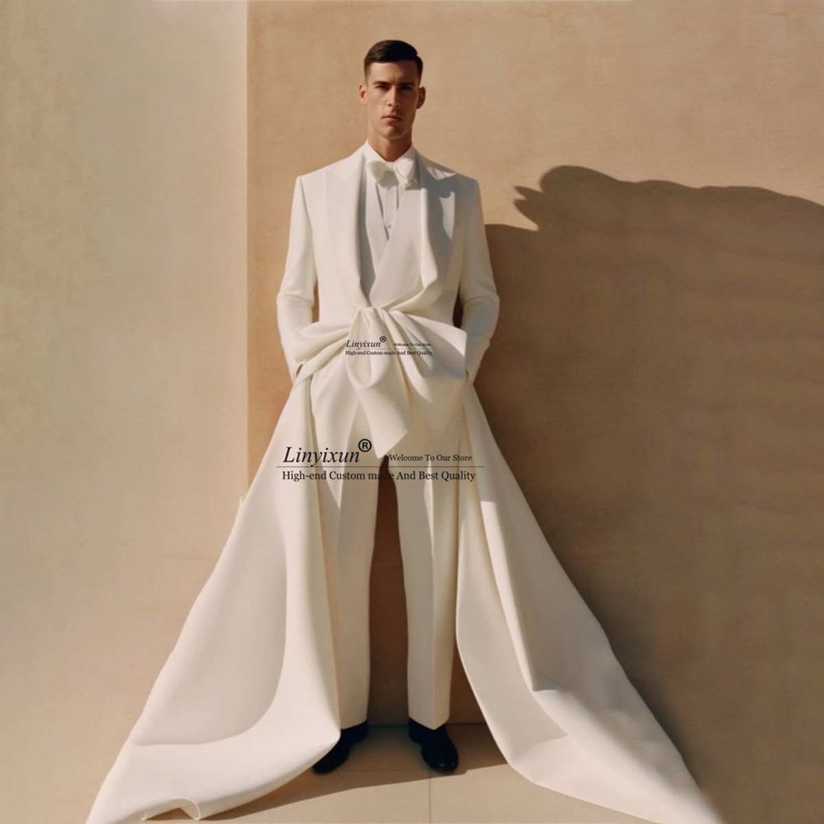Mens Fashion Trajes - Trajes de boda generados a la