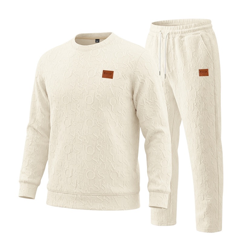 Knitted Cardigan Men - Conjunto de suéter y pantalón de