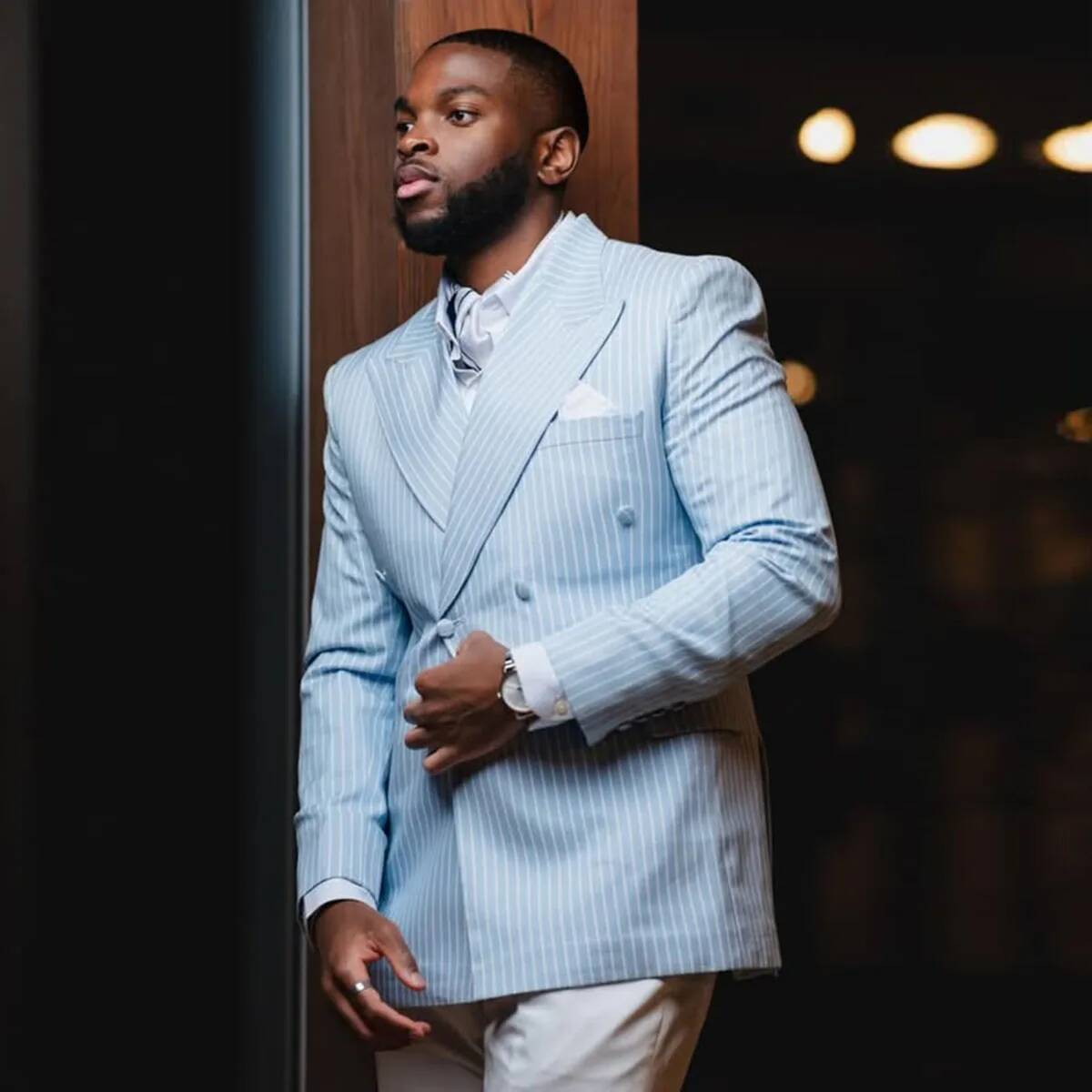 Trajes de moda para hombre, pe - Mens Fashion Trajes reseña y precio