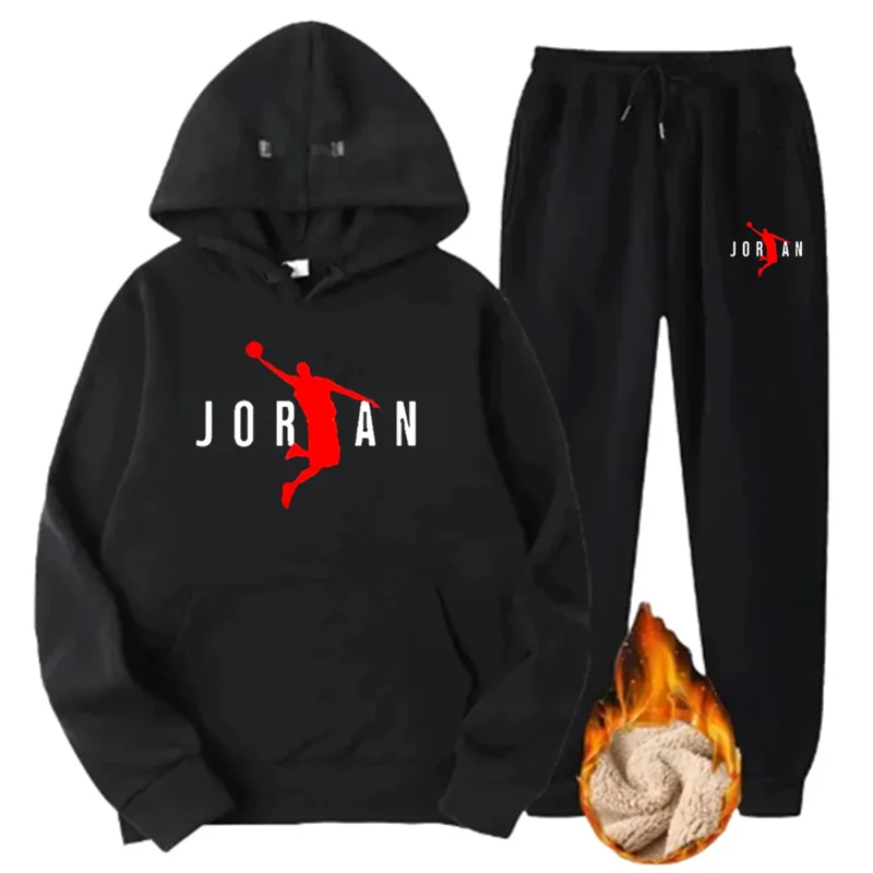 Conjunto Básico de Sudadera co - Jogger Sweatpants Men reseña y precio