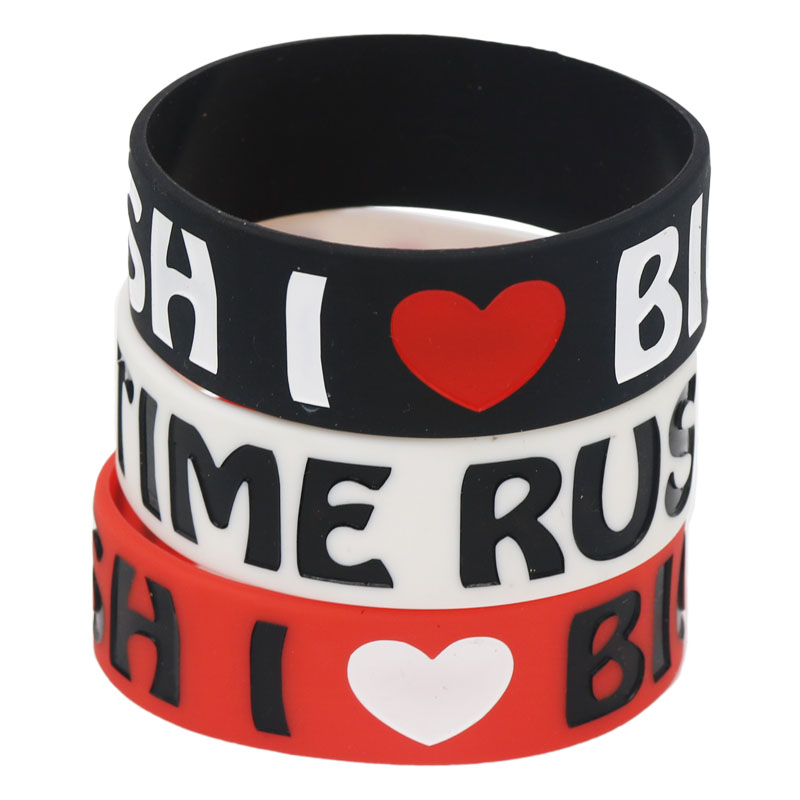 Pulsera de silicona I Love Big - Men'S Fashion Now reseña y precio