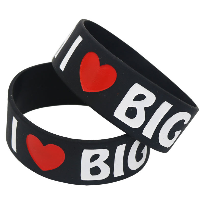 Pulsera de silicona I Love Big - Men'S Fashion Now reseña y precio