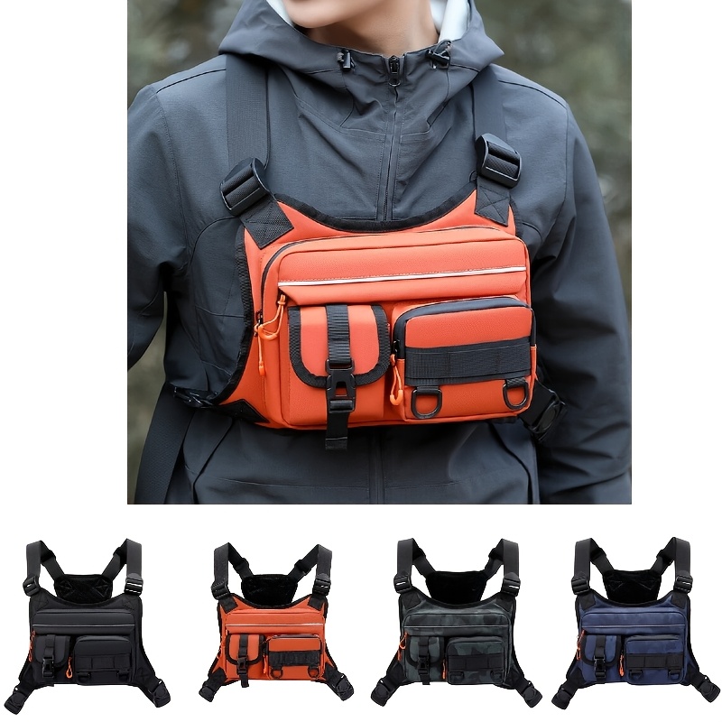Bolsa táctica de pecho para ho - Tactical Vest Men reseña y precio