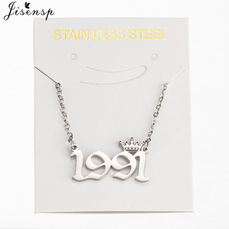 Collares con números de año de - Men'S Fashion Year 2000 reseña y precio