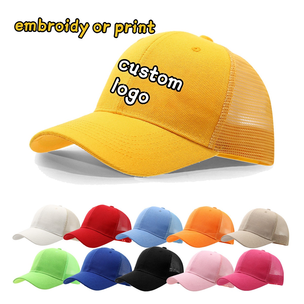Gorra con logotipo personaliza - Trucker Hat Cap reseña y precio