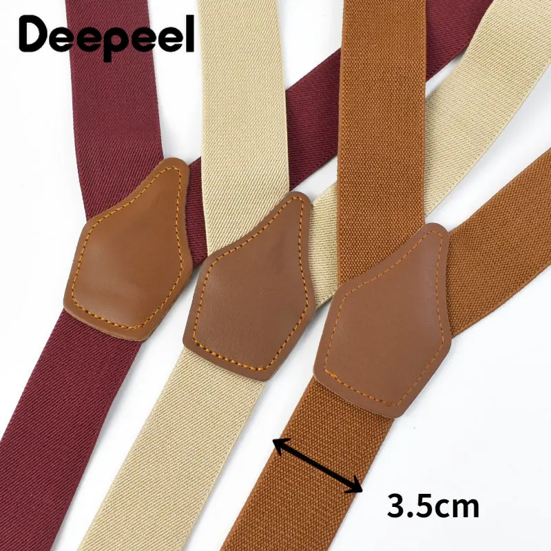 Deepeel- Tirantes para adultos - Jeans Shirt Fashion For Men reseña y precio