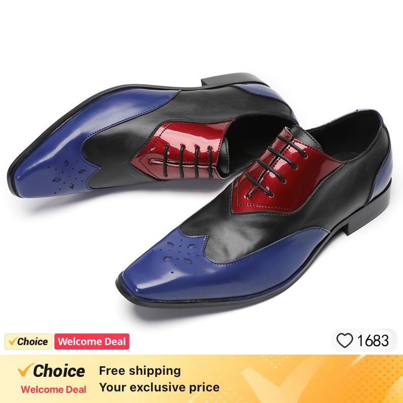 Zapatos OXFORD de lujo para ho - Oxford Shoes Brogue reseña y precio