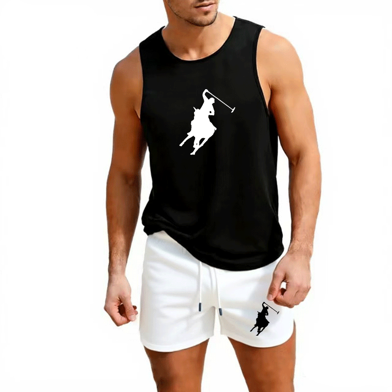 Conjunto de 2 piezas de chalec - Mens Fashion Casual reseña y precio