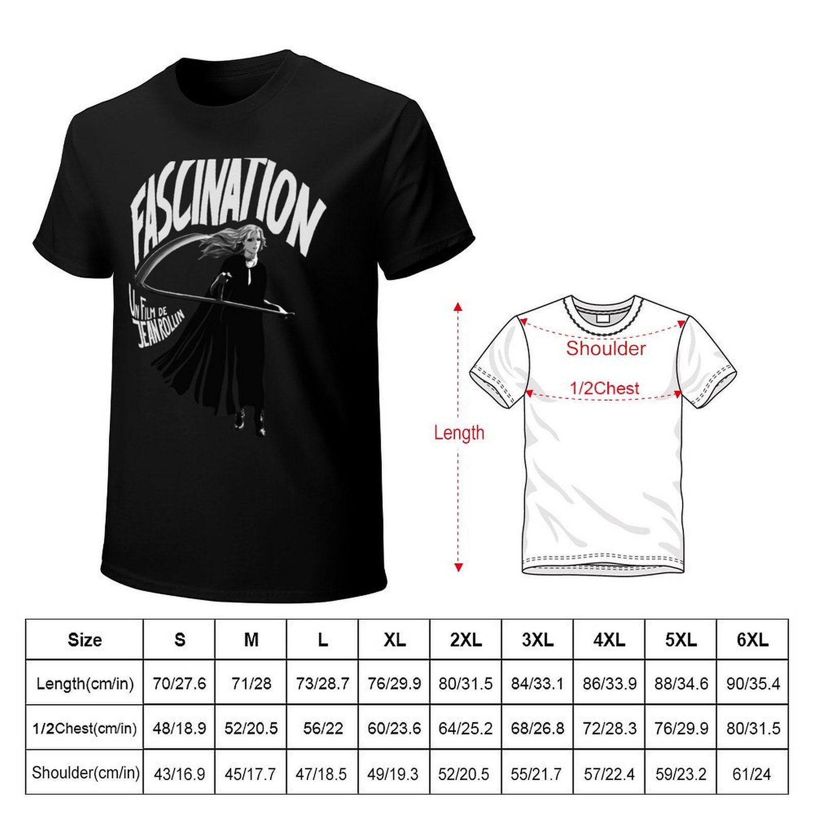 Camiseta Fascination Jean Roll - Jeans Shirt Fashion For Men reseña y precio
