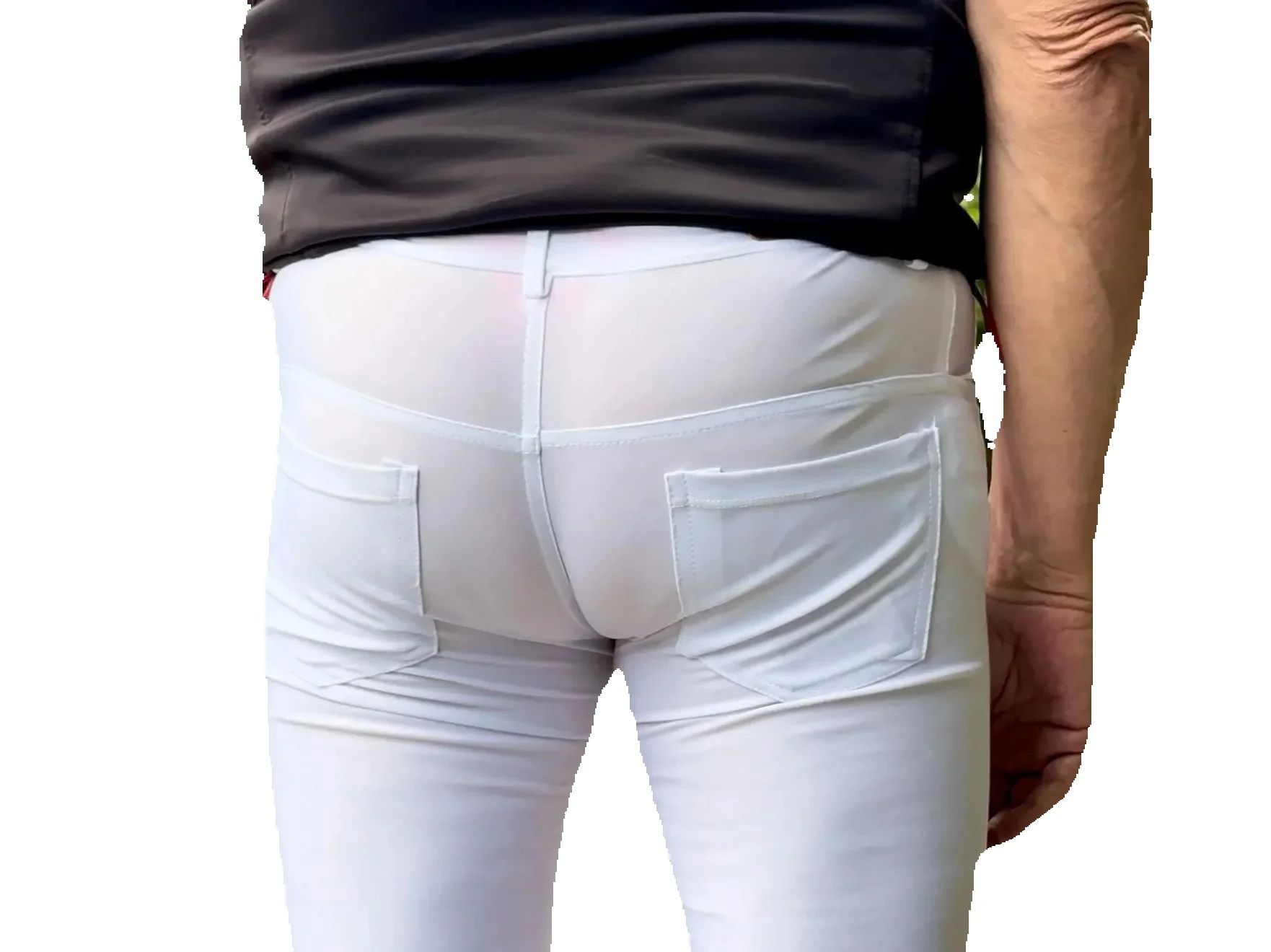 Pantalones vaqueros ajustados  - Jeans Pants Fashion Men reseña y precio