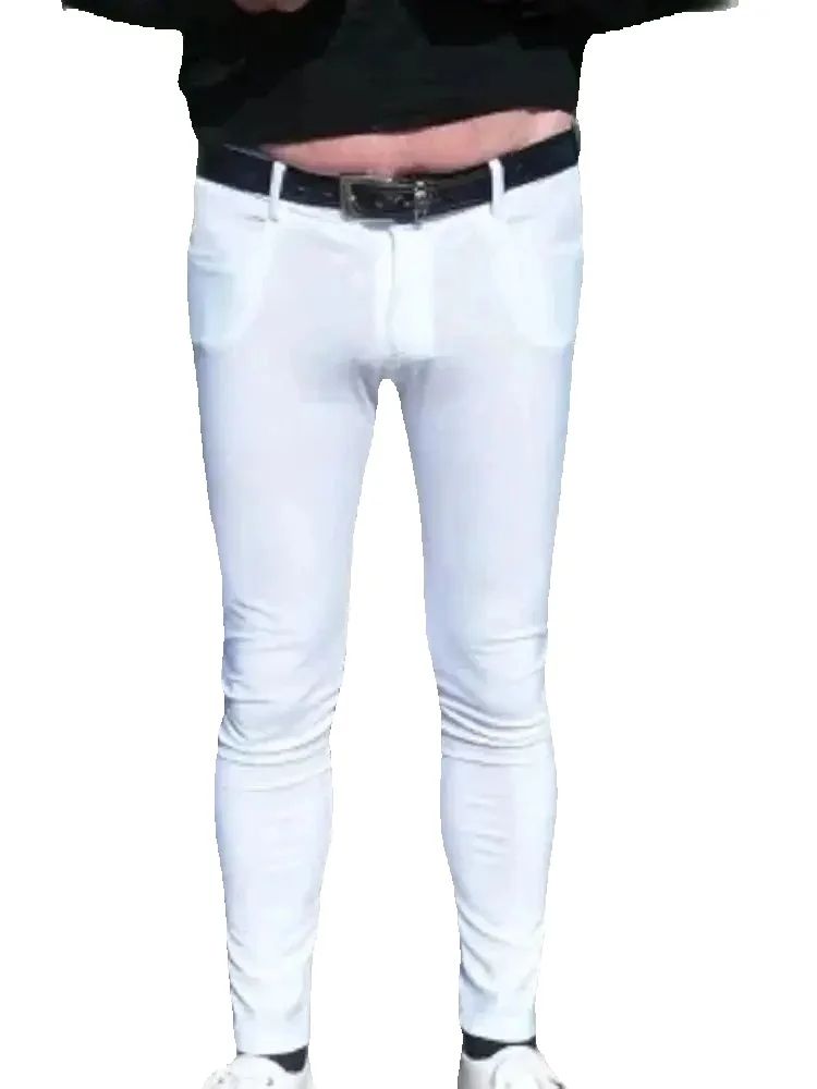 Pantalones vaqueros ajustados  - Jeans Pants Fashion Men reseña y precio