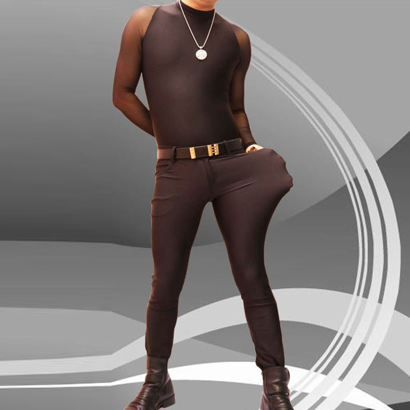 Pantalones vaqueros ajustados  - Jeans Pants Fashion Men reseña y precio