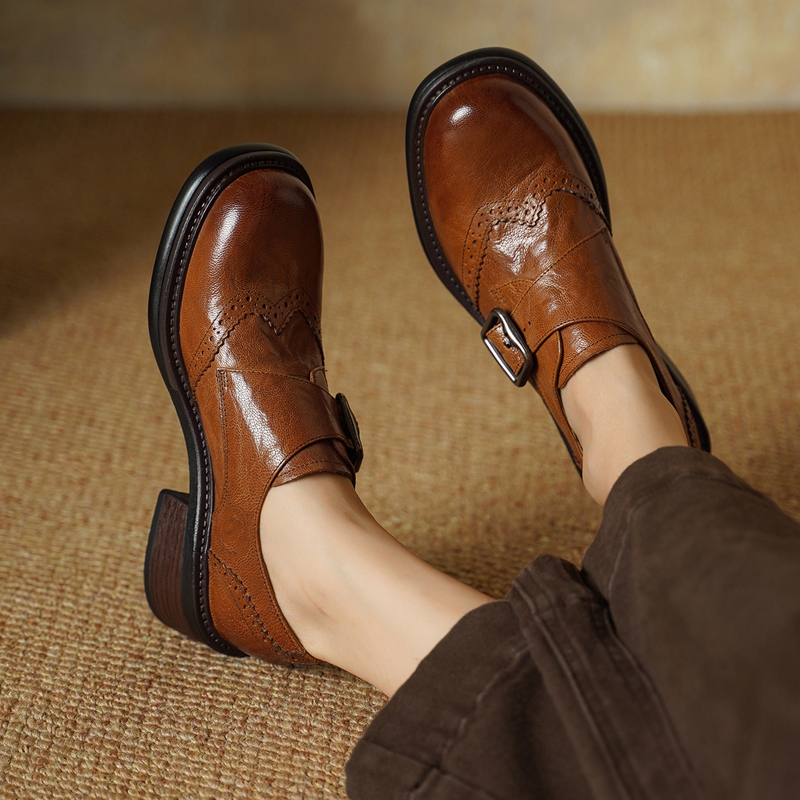 Zapatos Brogue con Hebilla Nue - Oxford Shoes Brogue reseña y precio