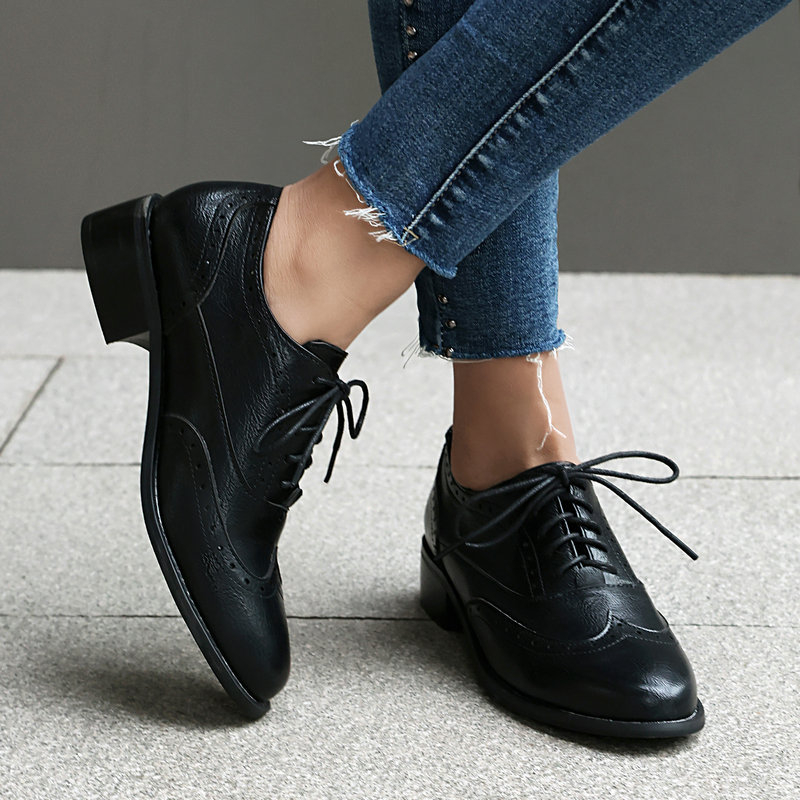 Zapatos Oxford Brogue para muj - Oxford Shoes Brogue reseña y precio