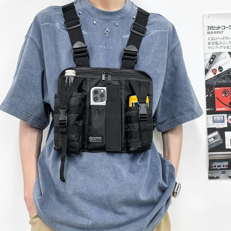 Ropa informal estilo Hip-hop p - Tactical Vest Men reseña y precio