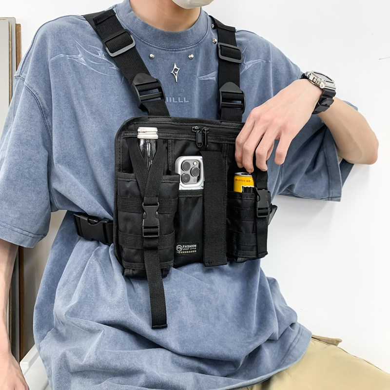 Ropa informal estilo Hip-hop p - Tactical Vest Men reseña y precio