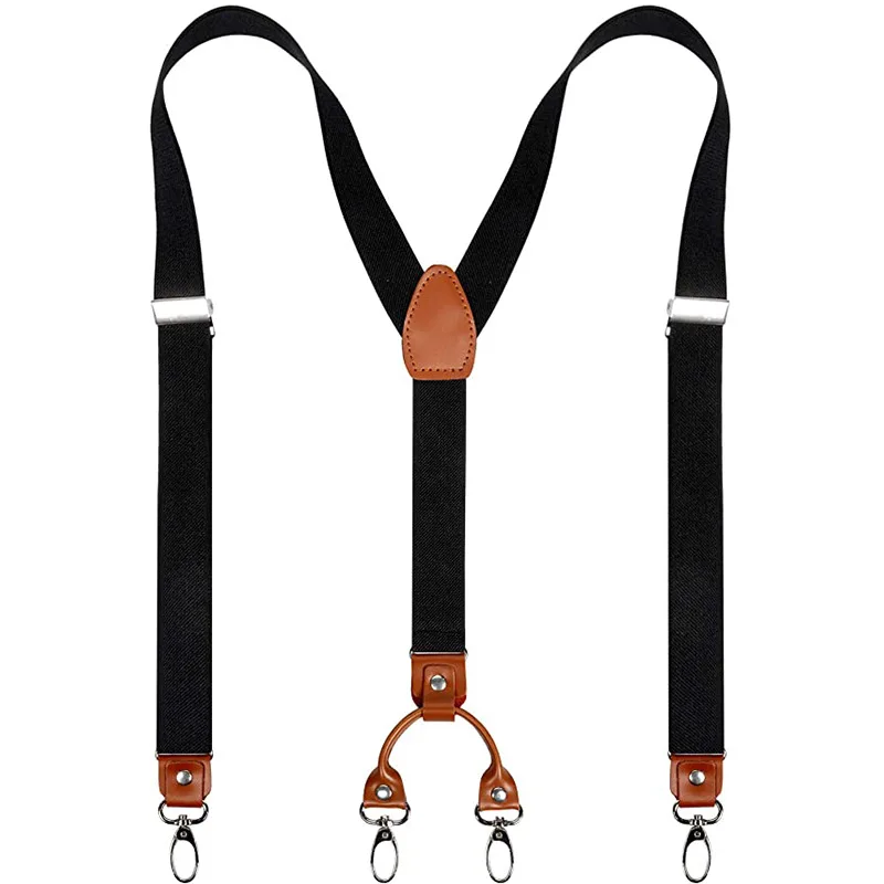 2,5 cm 4 Clips Clips de tirant - Jeans Shirt Fashion For Men reseña y precio
