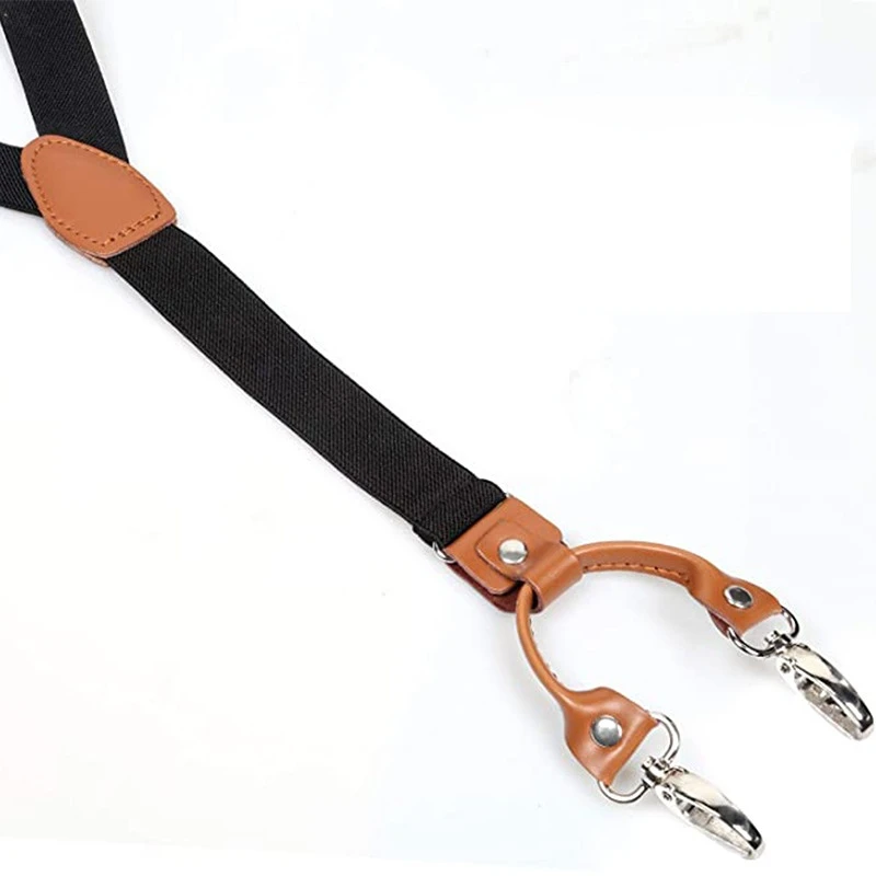 2,5 cm 4 Clips Clips de tirant - Jeans Shirt Fashion For Men reseña y precio