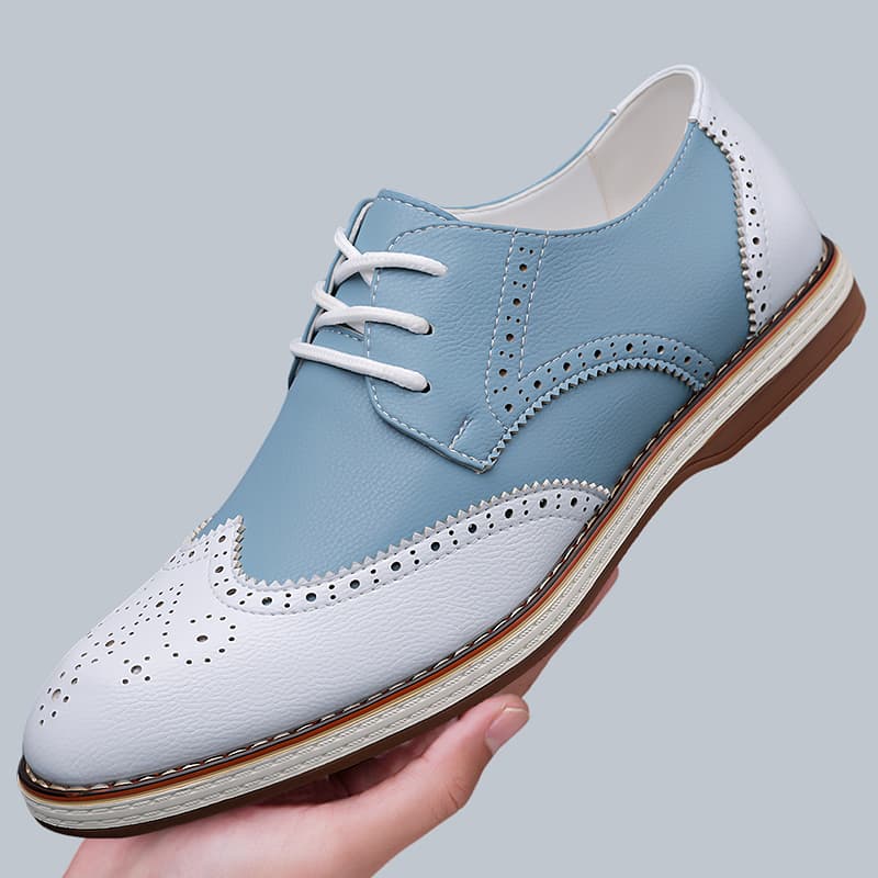 Zapatos Oxford de dos tonos en - Oxford Shoes Brogue reseña y precio