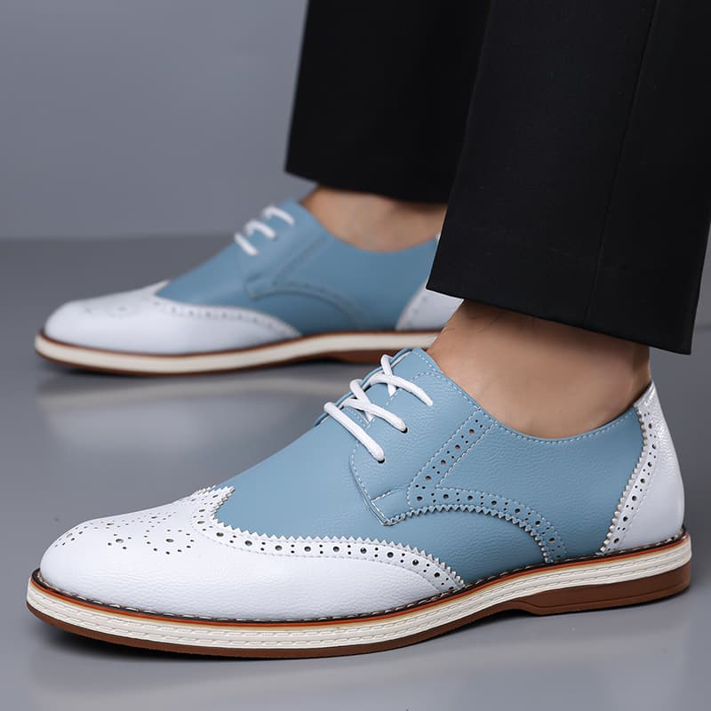 Zapatos Oxford de dos tonos en - Oxford Shoes Brogue reseña y precio