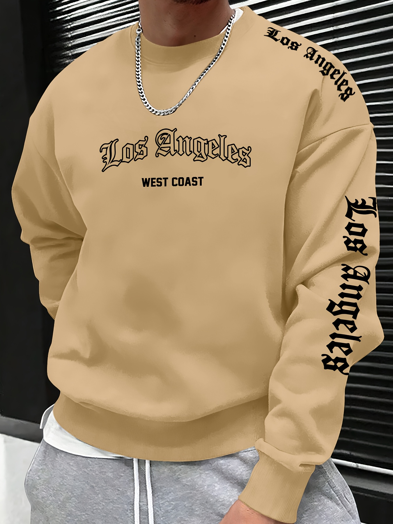 Sudadera de Cuello Redondo par - Mens Fashion Casual reseña y precio