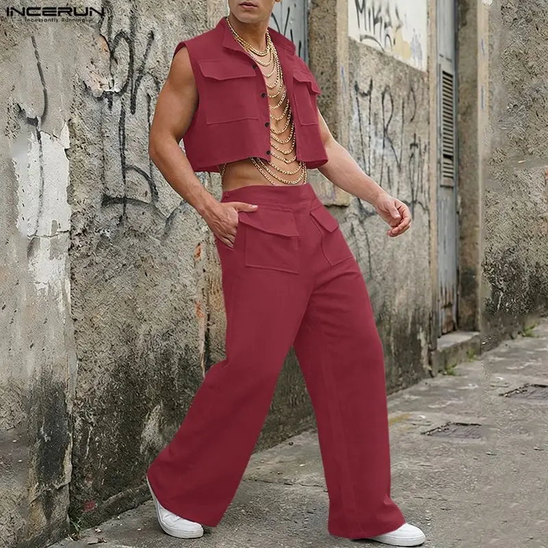 Conjuntos INCERUN para Hombre, - Mens Fashion Style reseña y precio