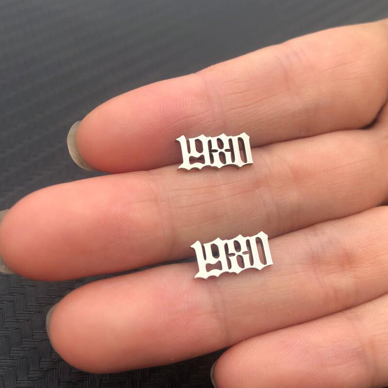 Pendientes de acero inoxidable - Men'S Fashion Year 2000 reseña y precio
