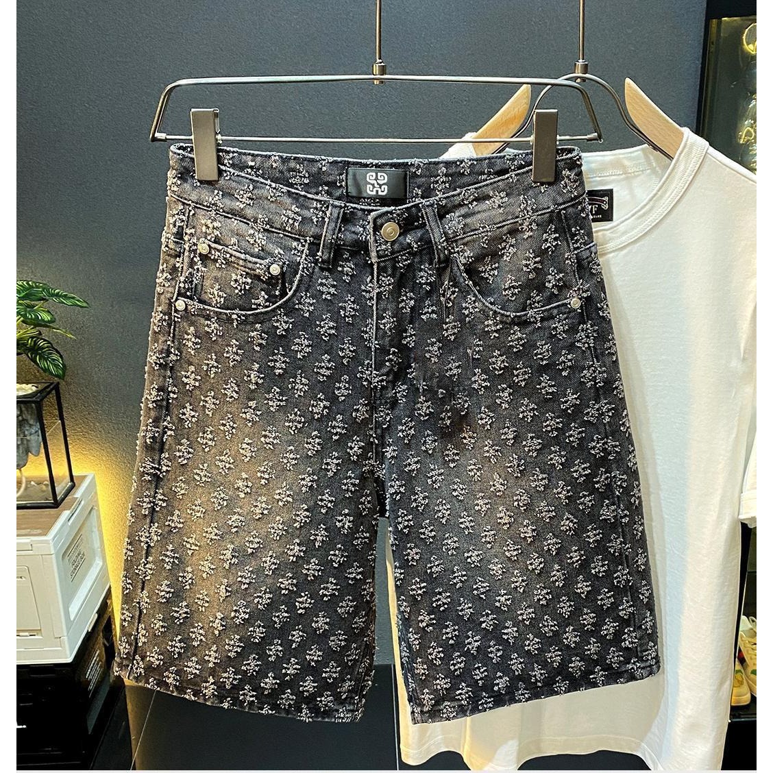 Pantalones Cortos de Mezclilla - Jeans Pants Fashion Men reseña y precio