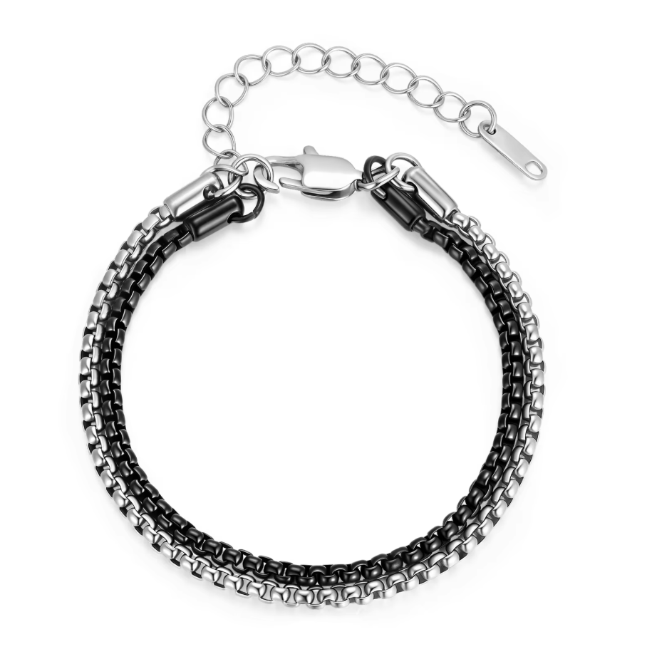 Pulsera de cadena trenzada de  - Men'S Fashion Over 30 reseña y precio