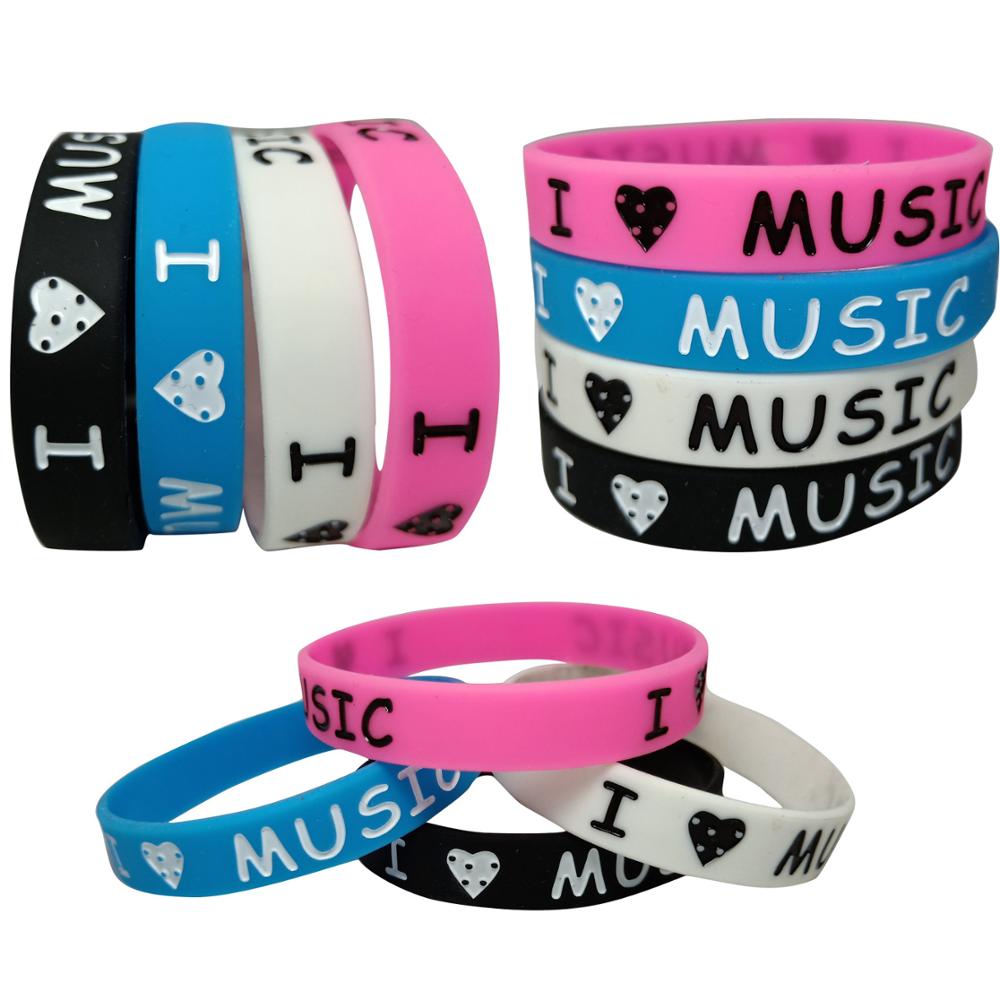 Pulsera de silicona I Love Mus - Men'S Fashion Now reseña y precio