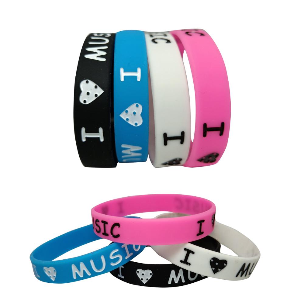 Pulsera de silicona I Love Mus - Men'S Fashion Now reseña y precio