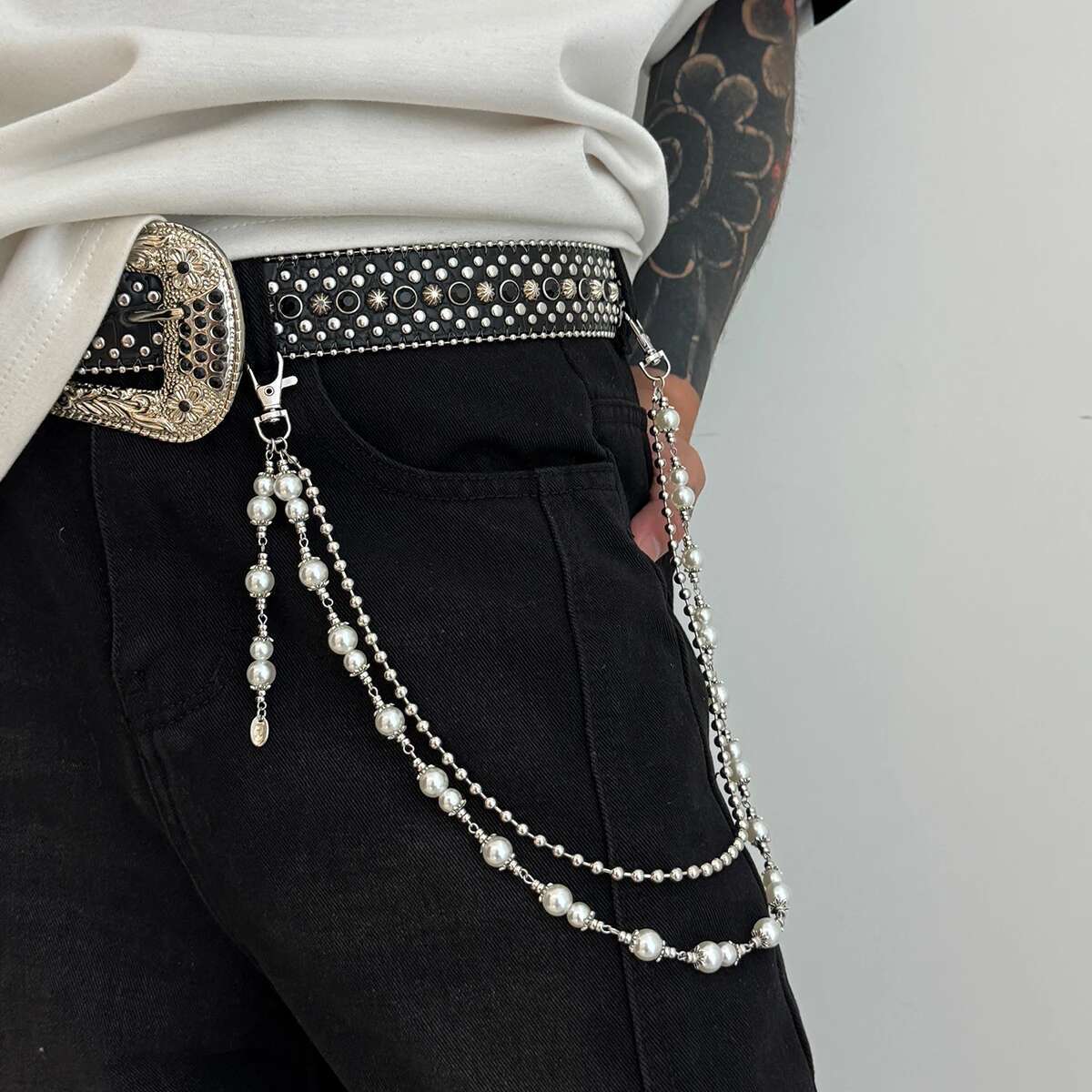 Ingemark 2025, cadena de cintu - Jeans Pants Fashion Men reseña y precio