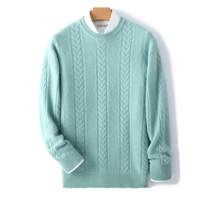 Suéter de lana merina de 100%  - Knitted Cardigan Men reseña y precio