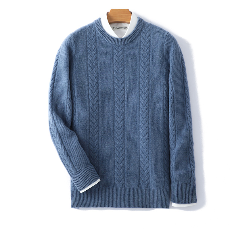 Suéter de lana merina de 100%  - Knitted Cardigan Men reseña y precio
