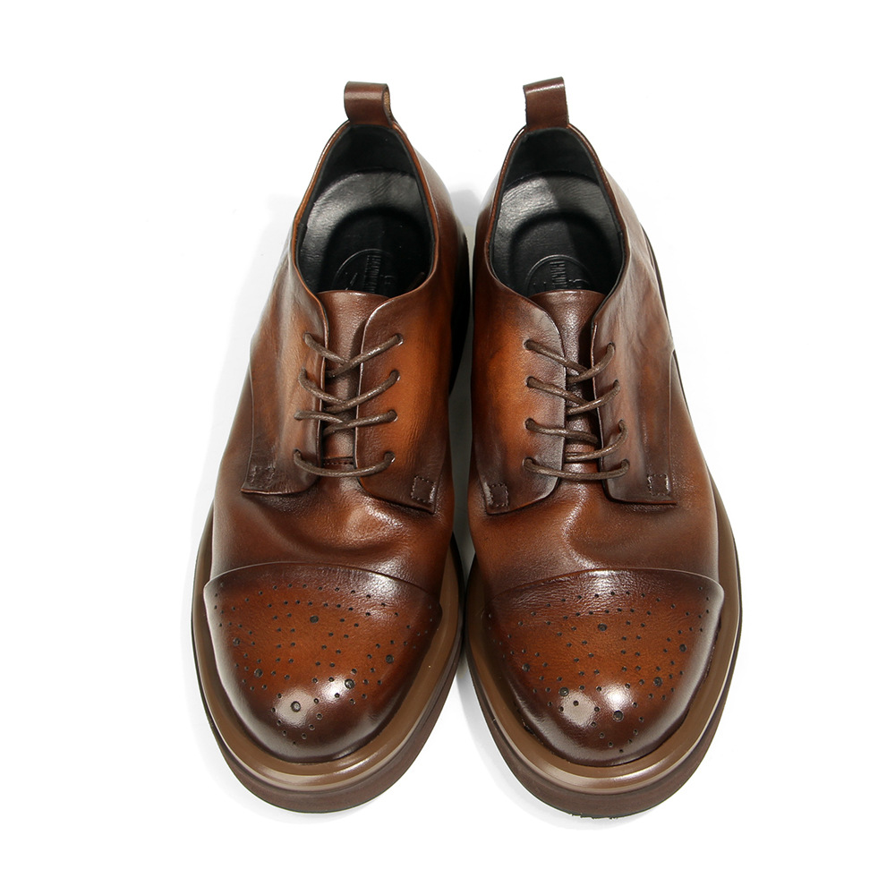 Zapatos Brogues Oxford de cuer - Oxford Shoes Brogue reseña y precio