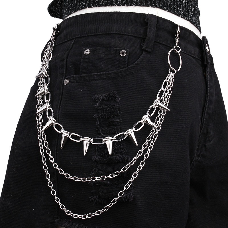Hip Hop Punk Rock pantalones d - Jeans Pants Fashion Men reseña y precio