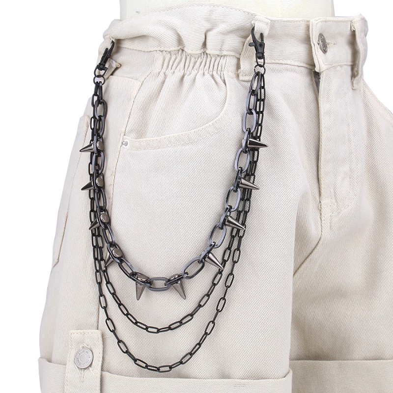 Hip Hop Punk Rock pantalones d - Jeans Pants Fashion Men reseña y precio