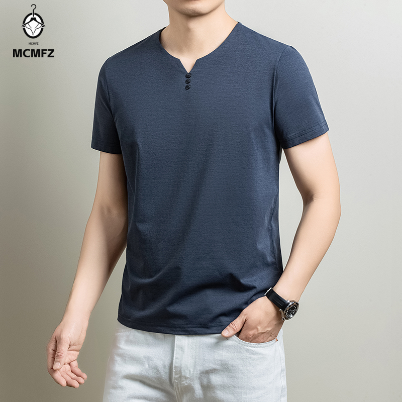 Camiseta Henley básica para ho - Men'S Fashion Undershirt reseña y precio