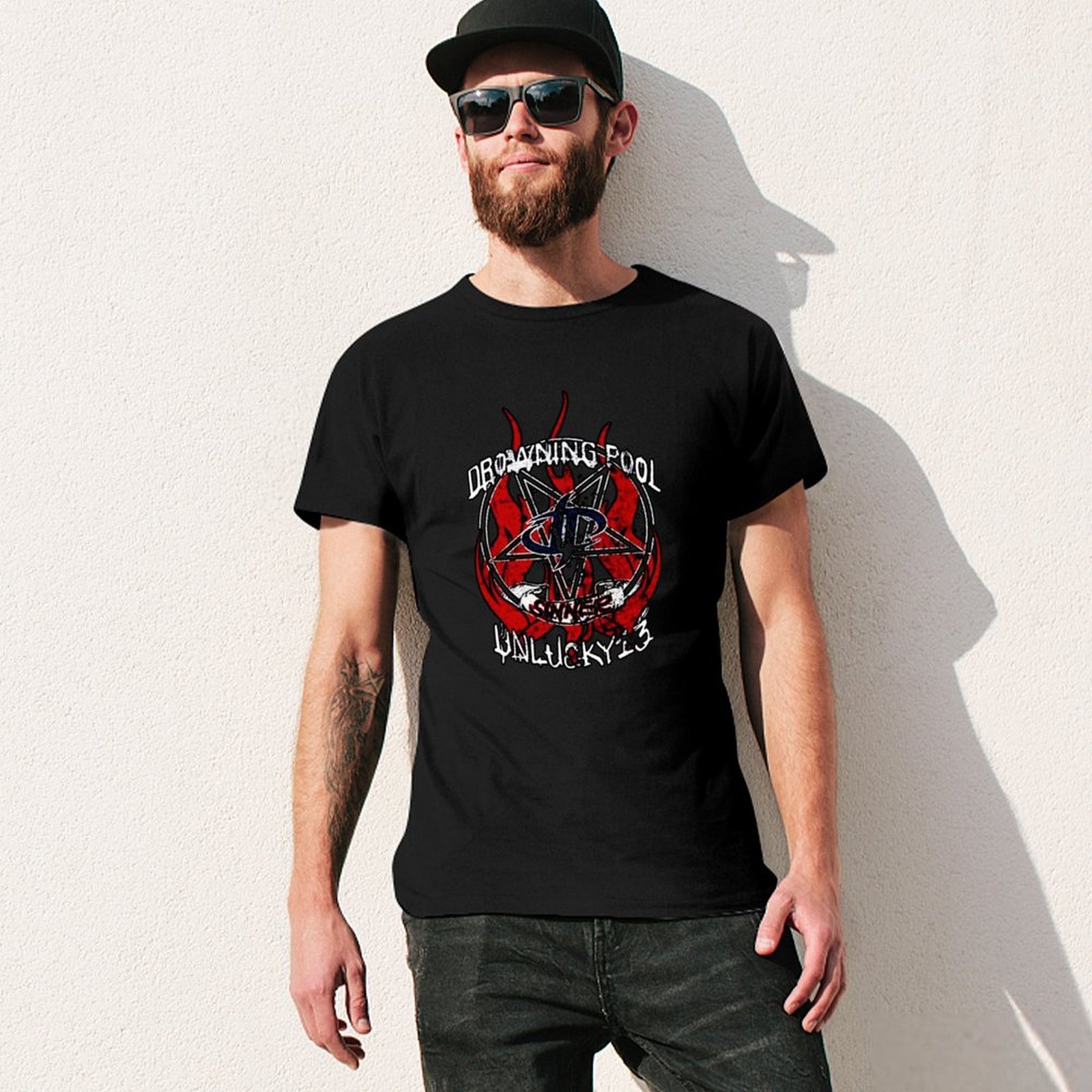 Camiseta con logo de la banda  - Men'S Fashion Genres reseña y precio